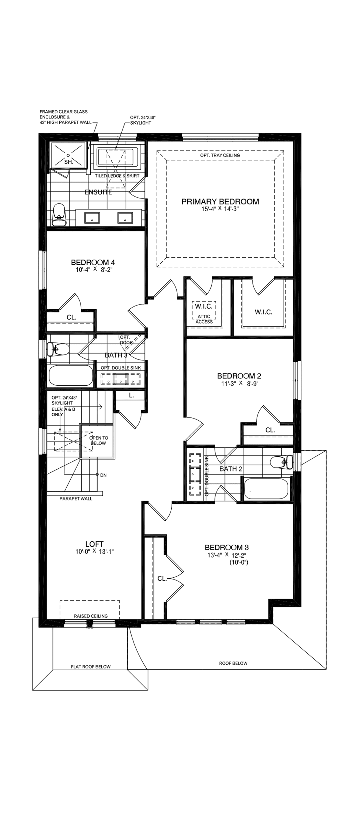 Second Floor Architectural blackline
