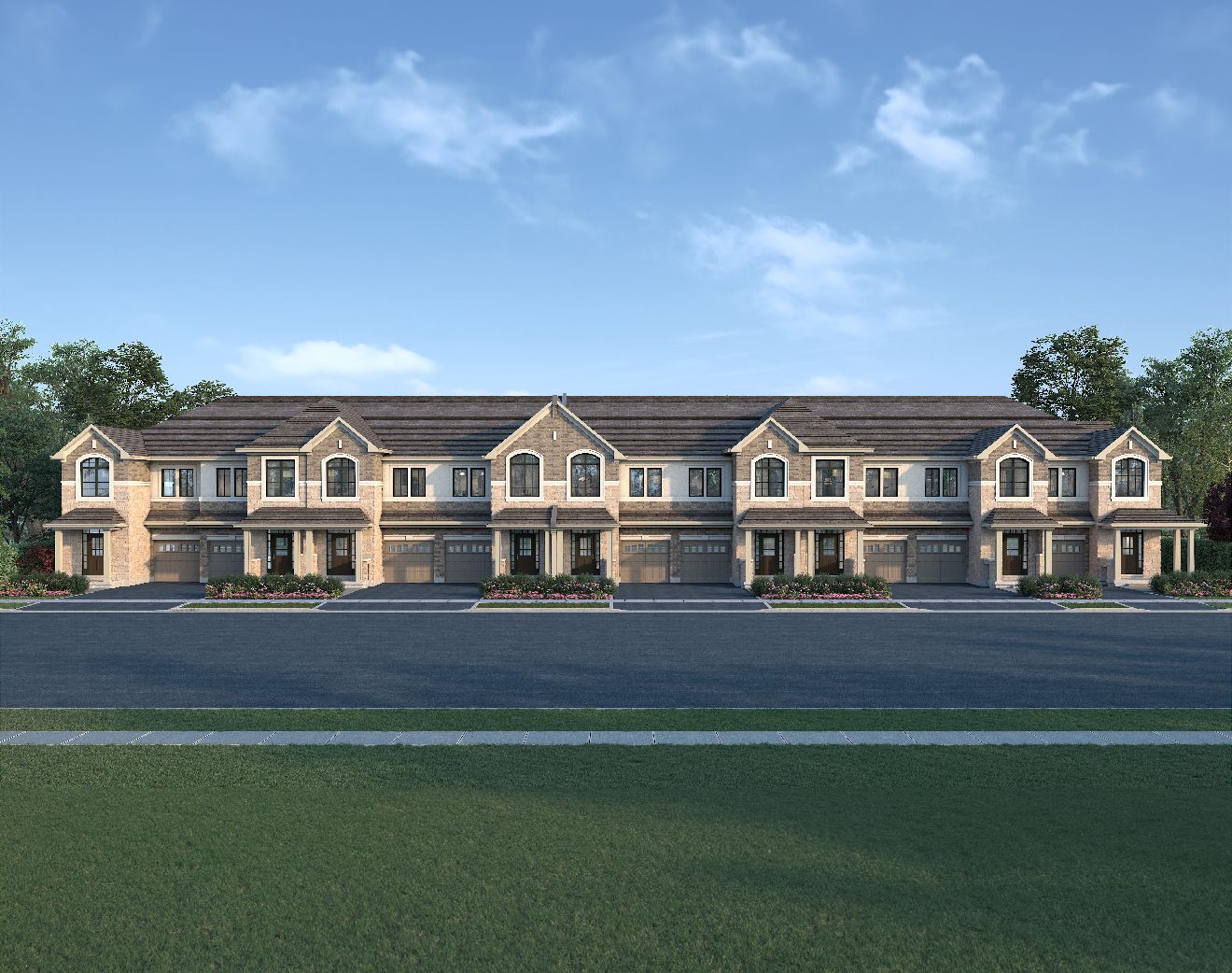  Featured elevation rendering of the The Northpointe floorplan
