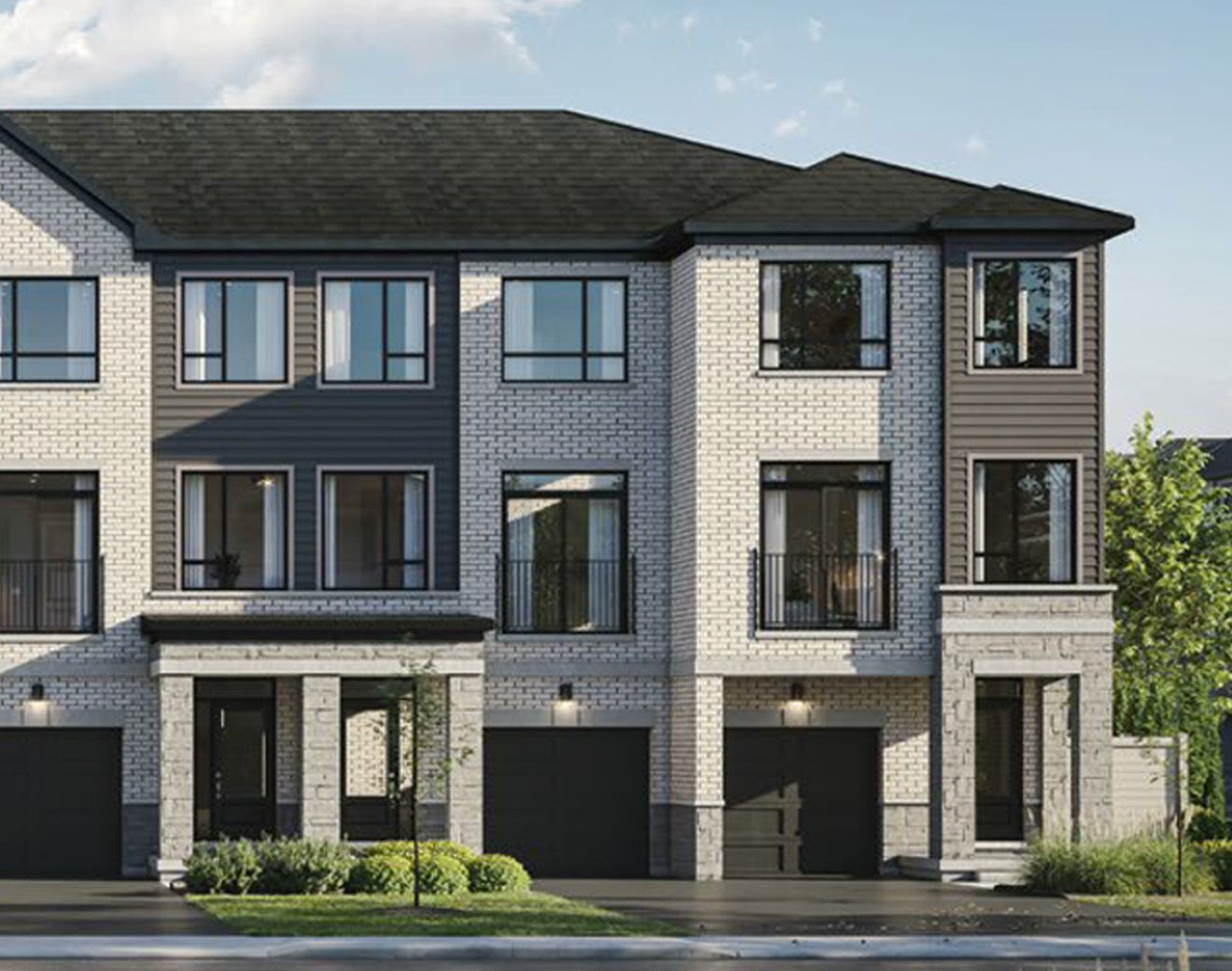  Featured elevation rendering of the The Orchard floorplan