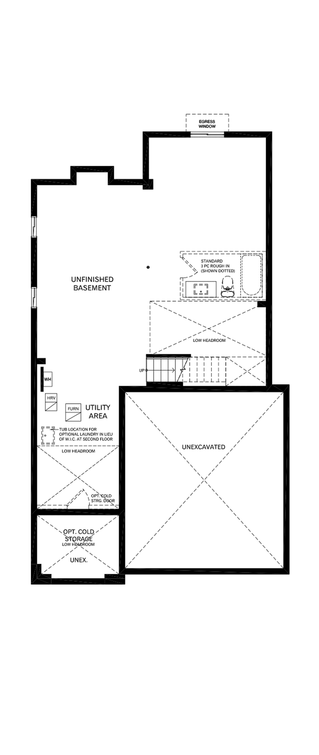 Basement Architectural blackline