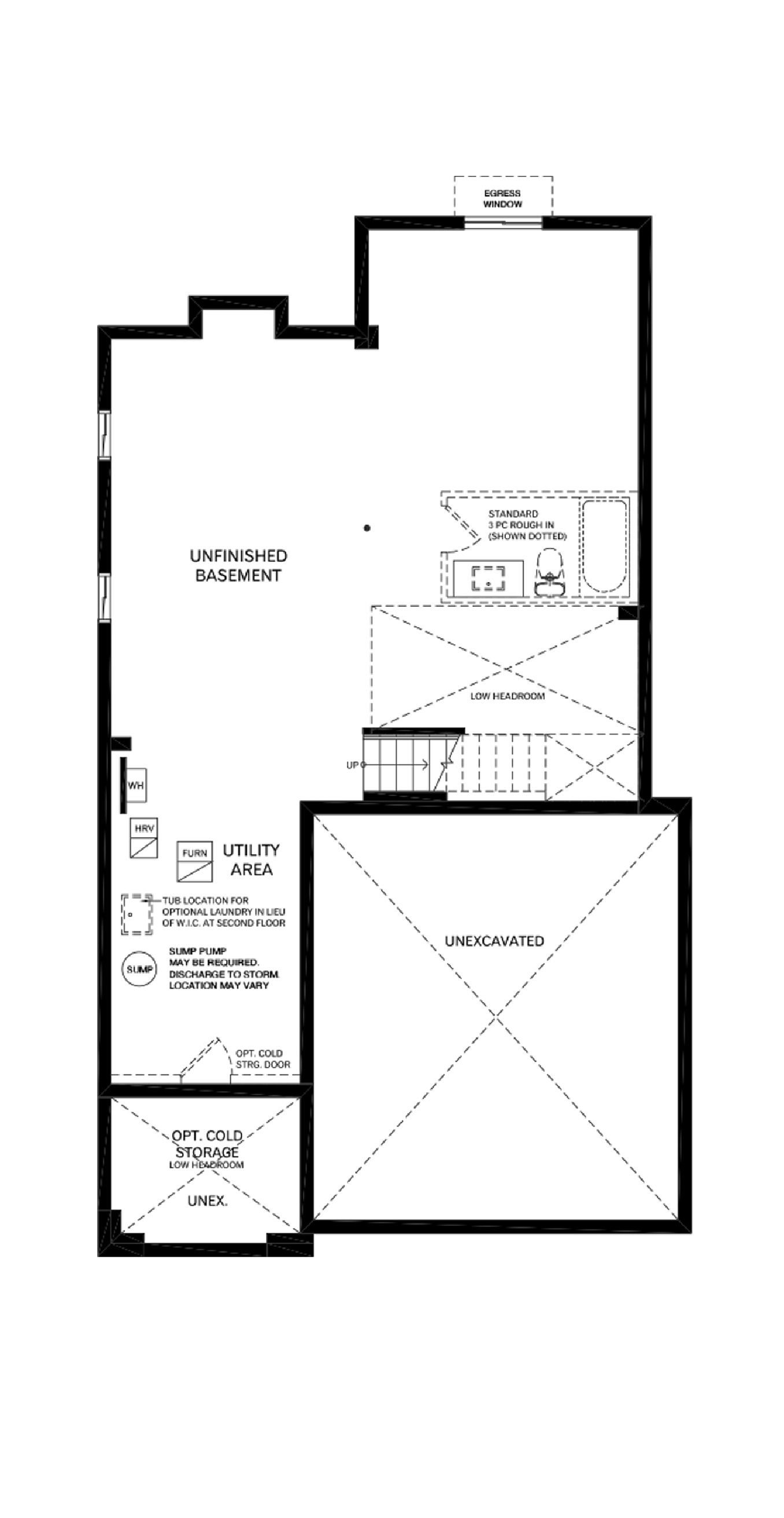 Basement Architectural blackline