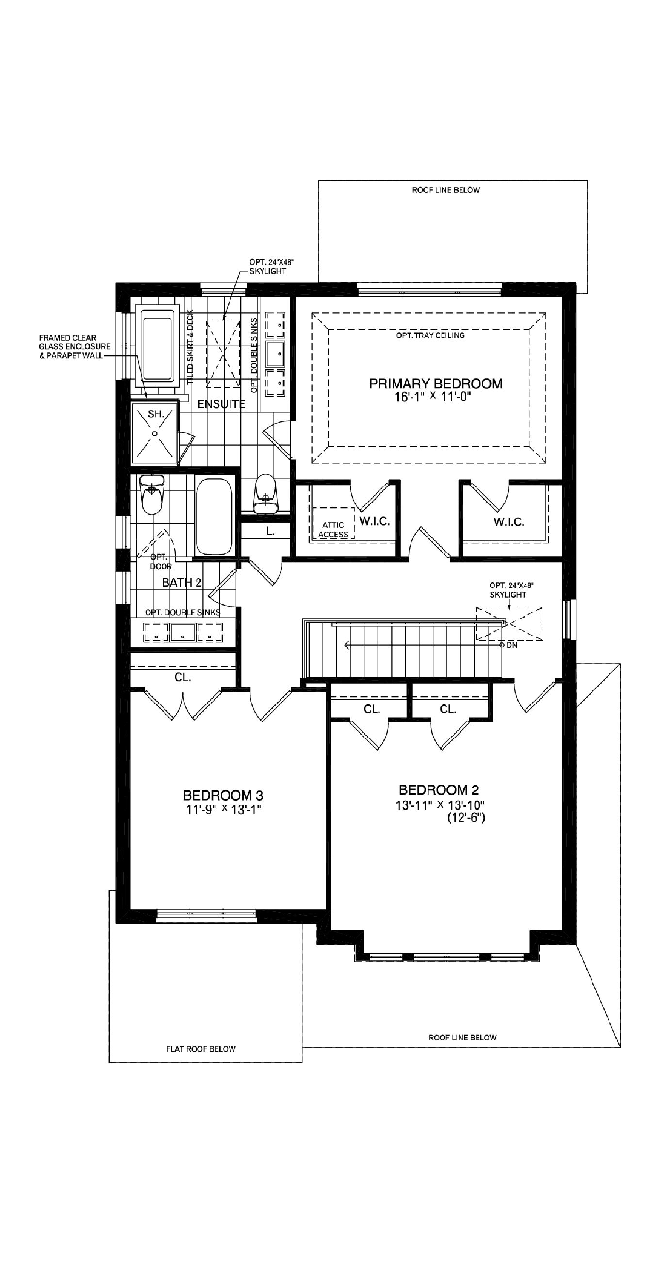Second Floor Architectural blackline