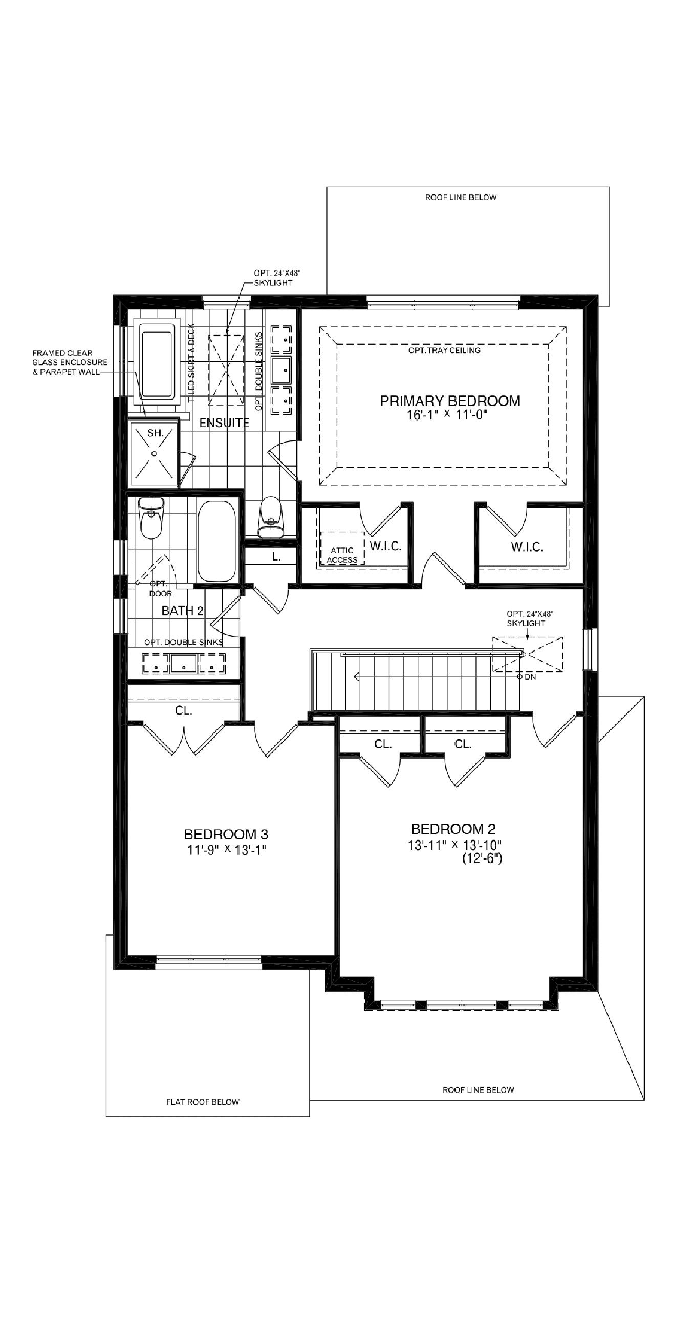 Second Floor Architectural blackline