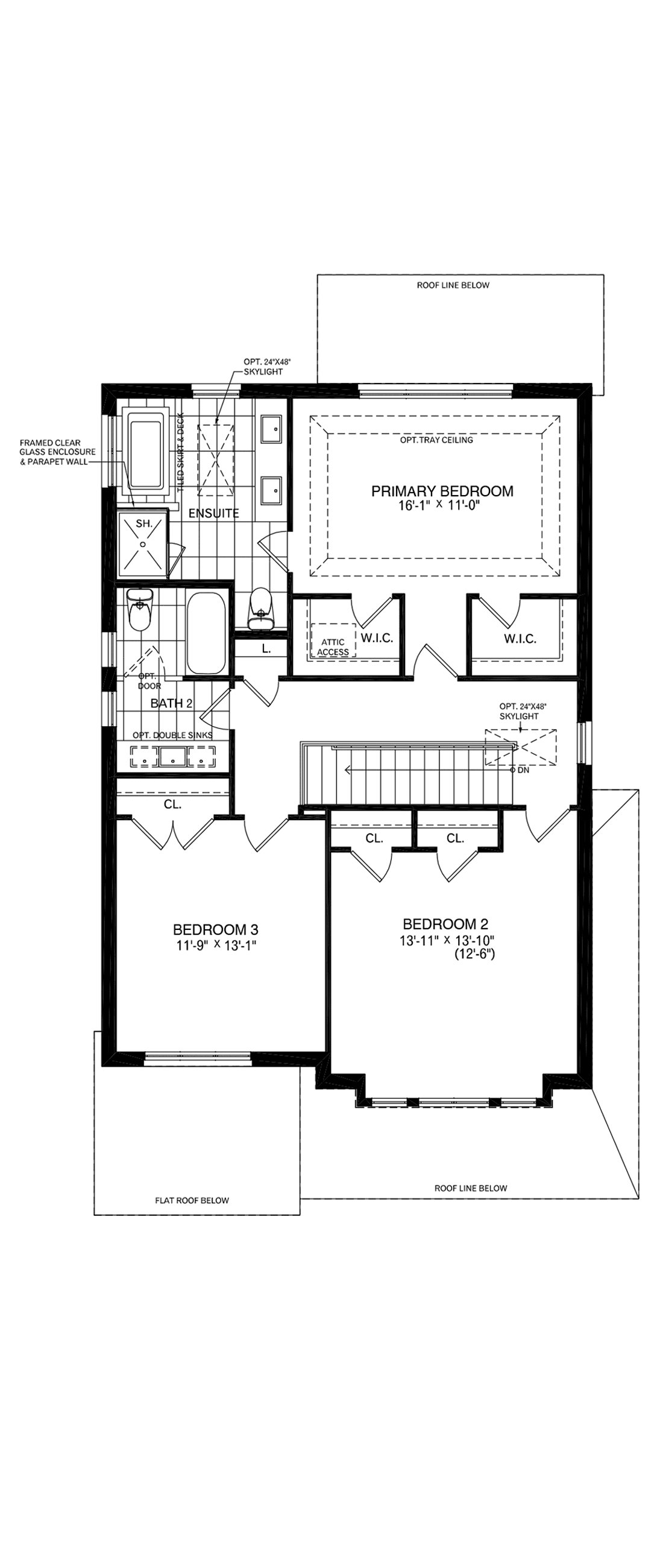 Second Floor Architectural blackline