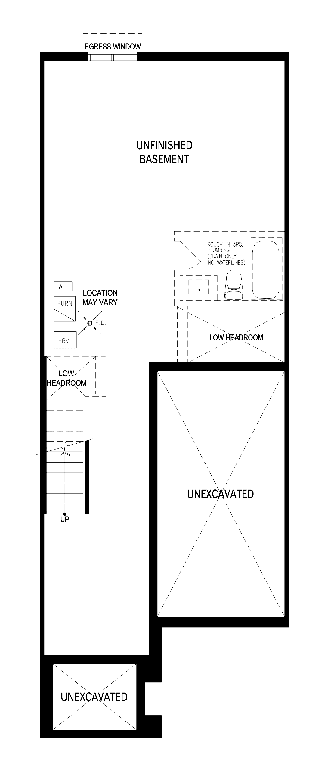 Basement Architectural blackline