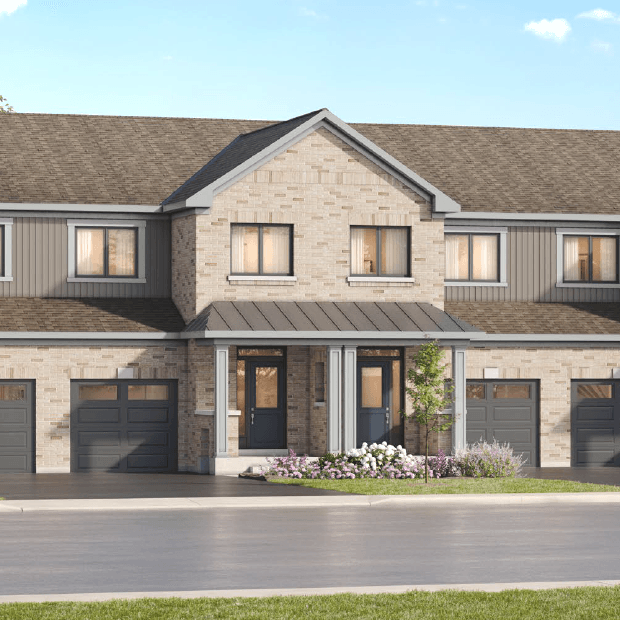 Rendering of the The Rowan floorplan