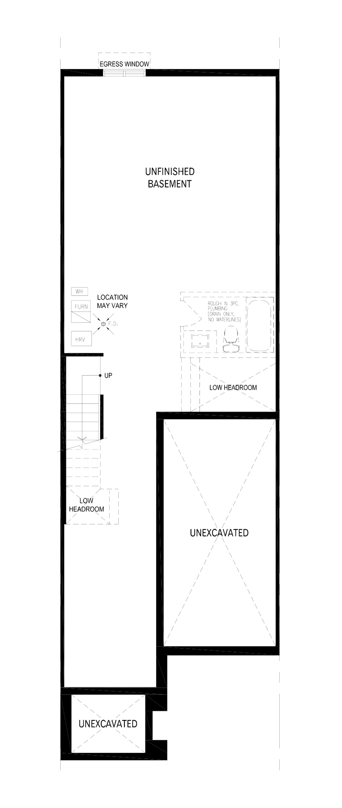 Basement Architectural blackline