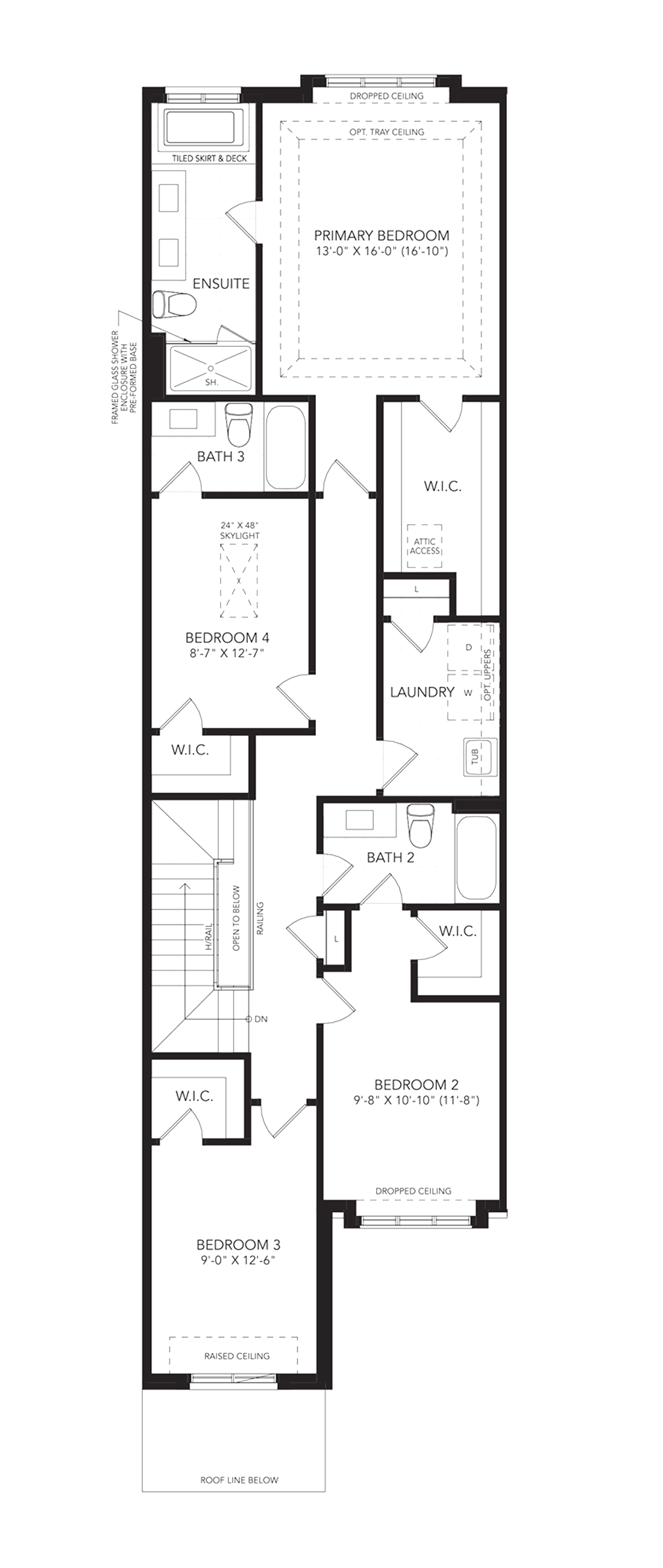 Second Floor Architectural blackline