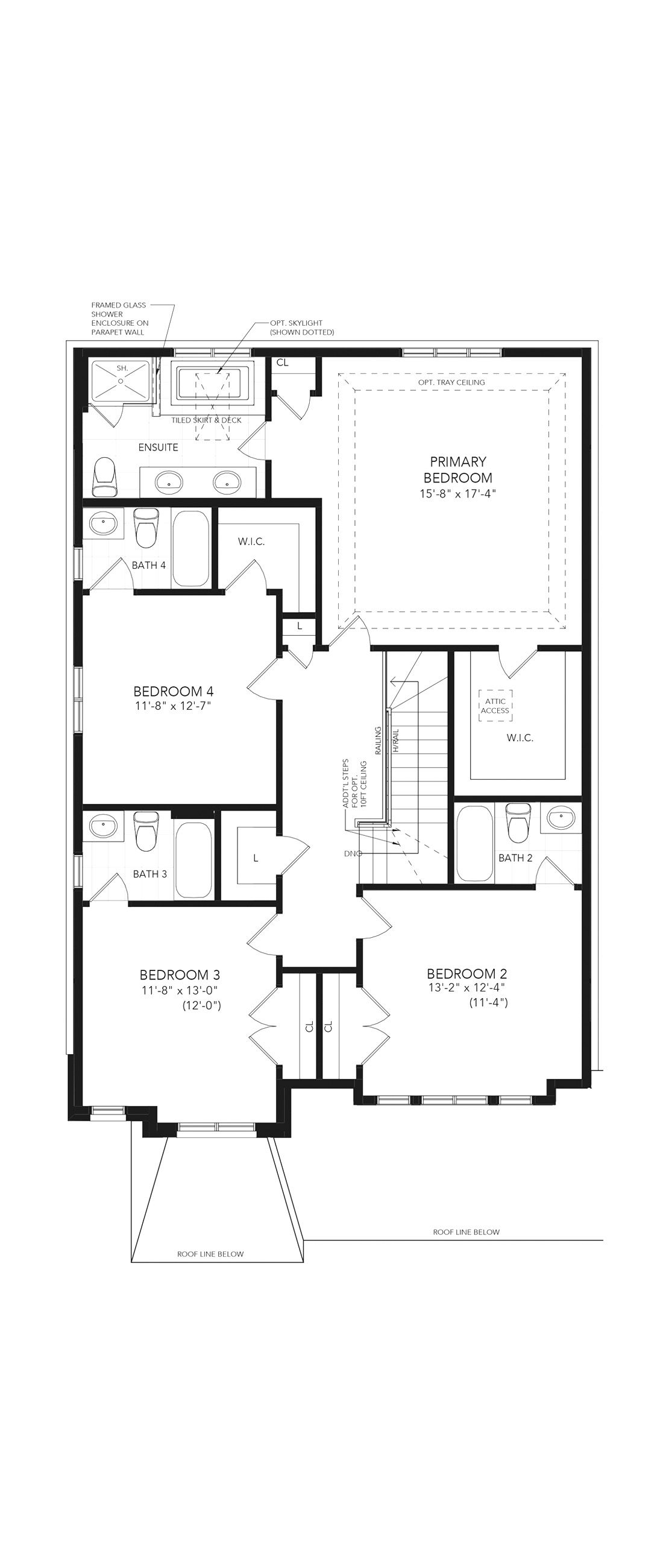 Second Floor Architectural blackline