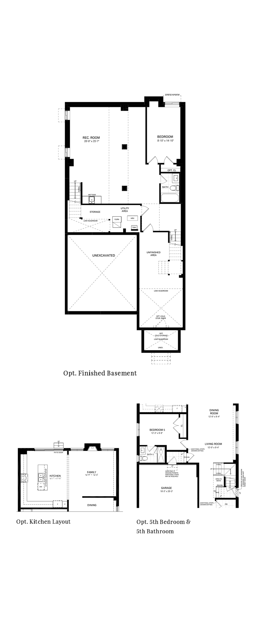 Basement - Full House Edition Architectural blackline