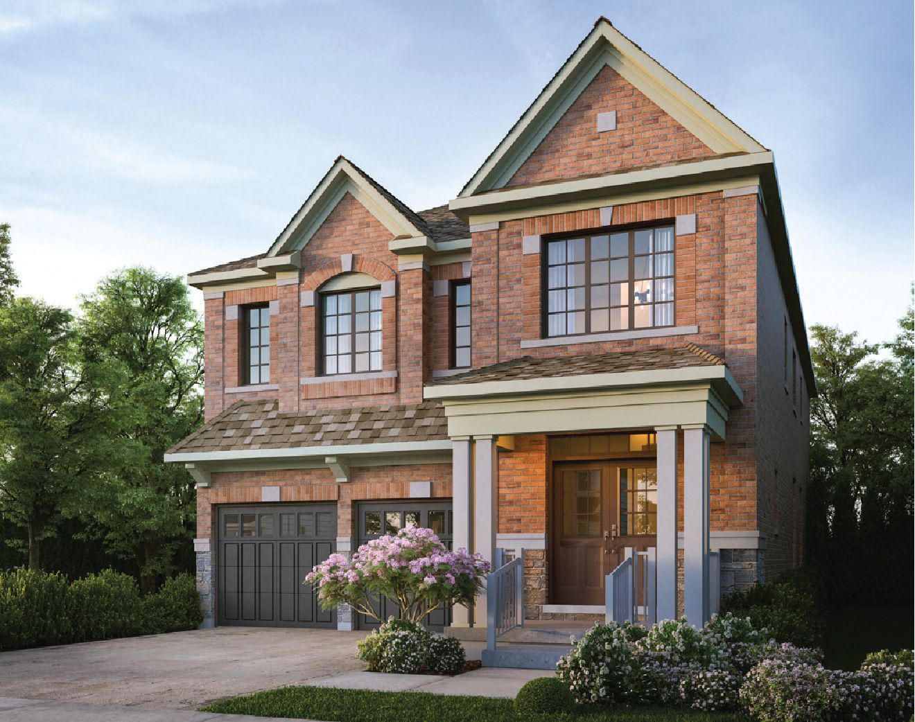  Featured elevation rendering of the Sky floorplan