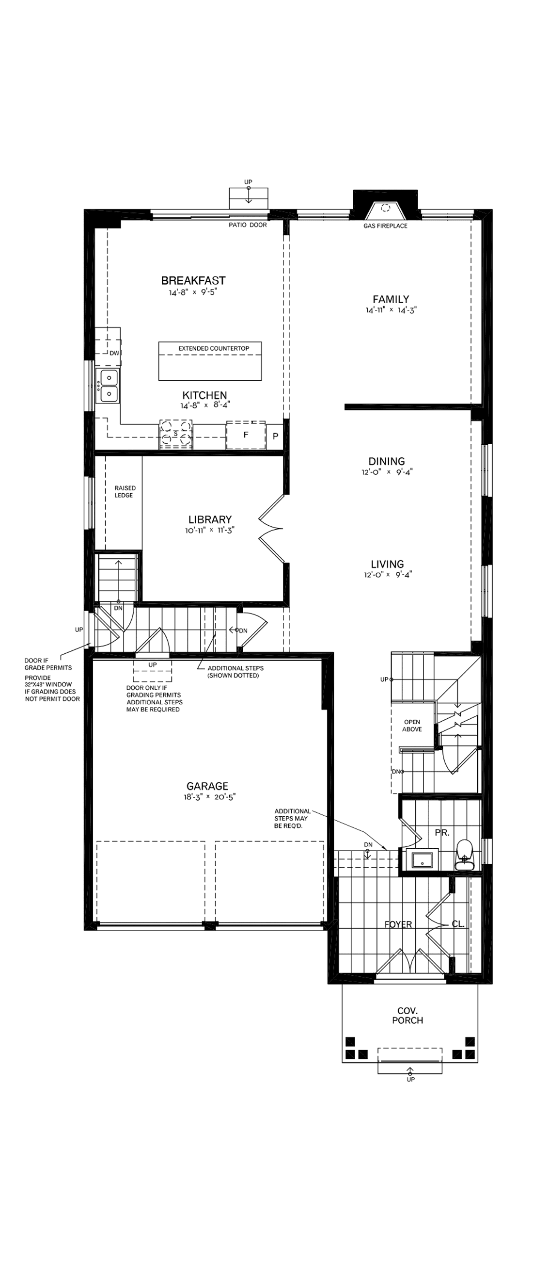 First Floor Architectural blackline