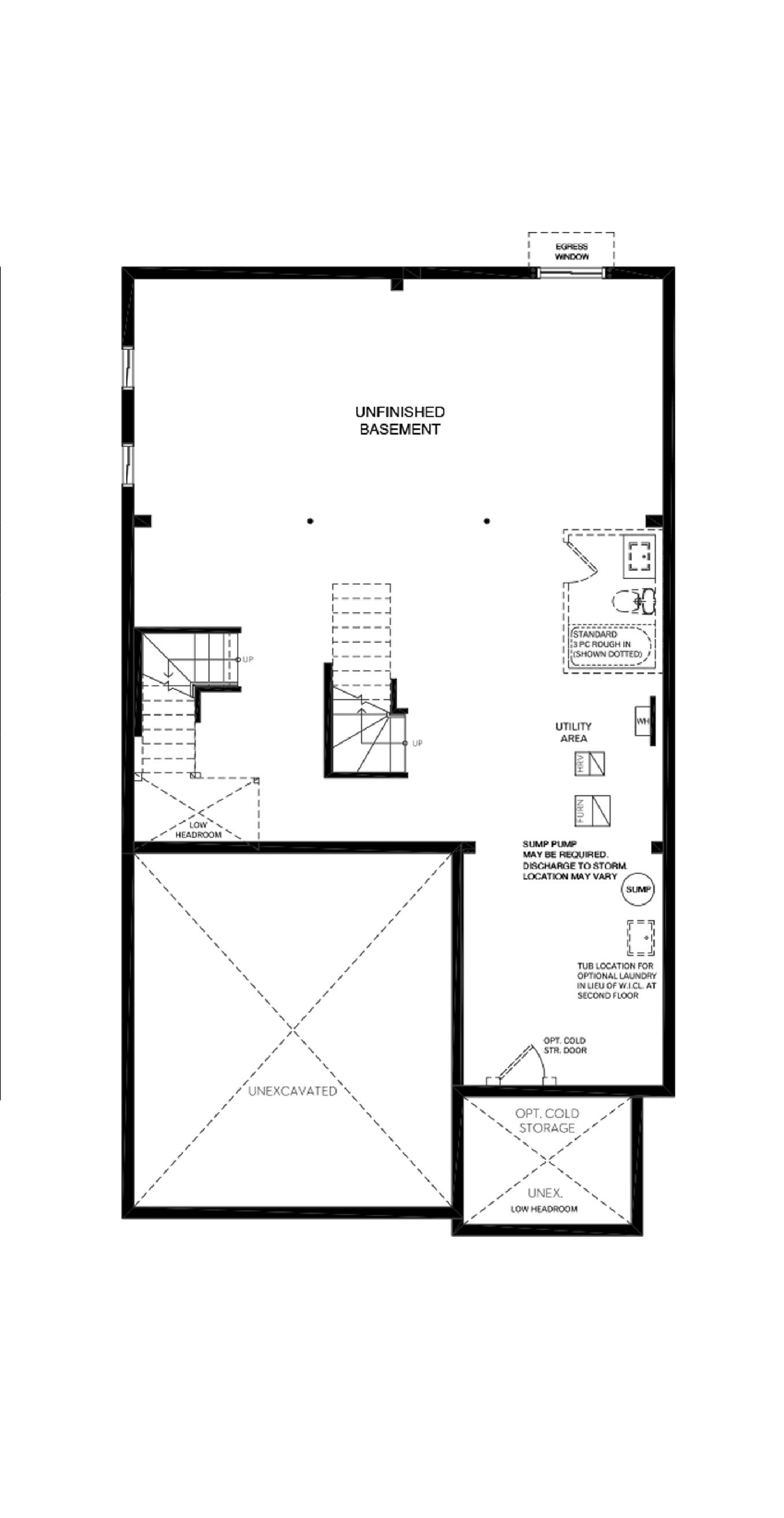 Basement Architectural blackline