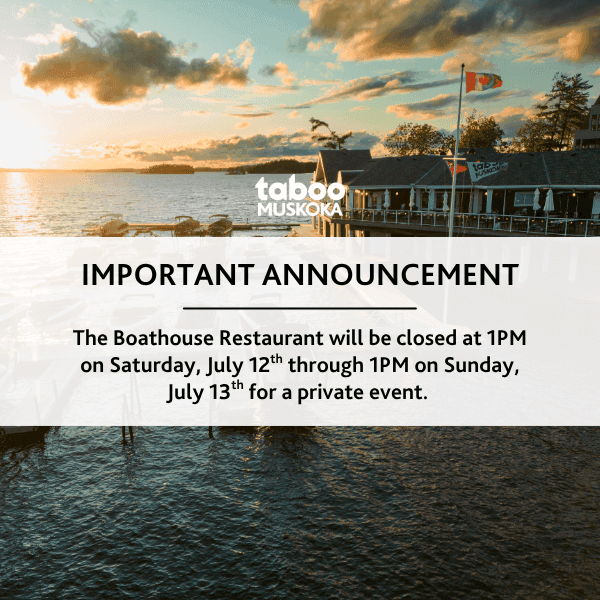 The Boathouse Restaurant Closure