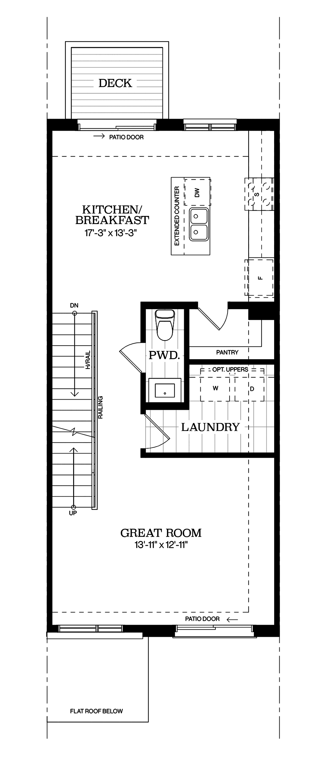Main Floor Architectural blackline