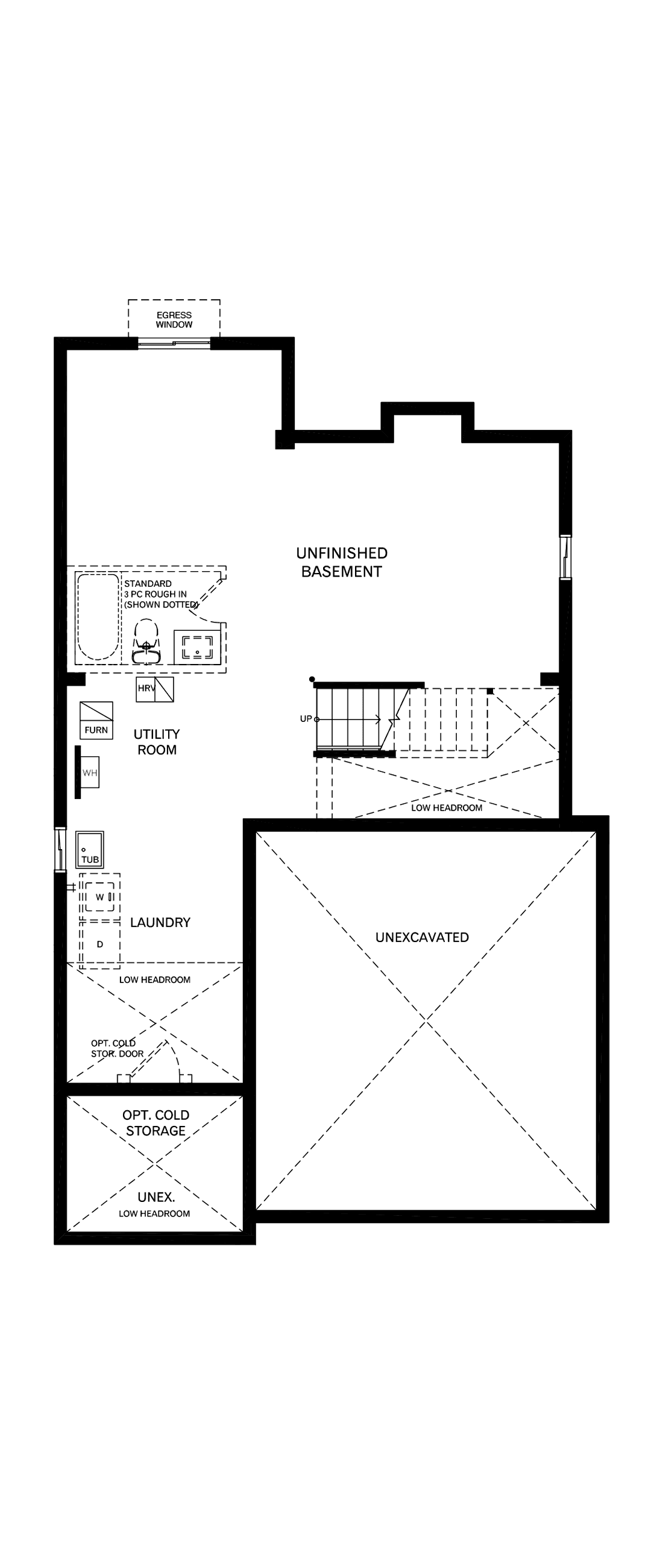 Basement Architectural blackline