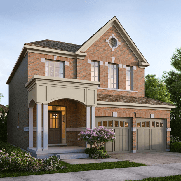 Rendering of the The Willow floorplan