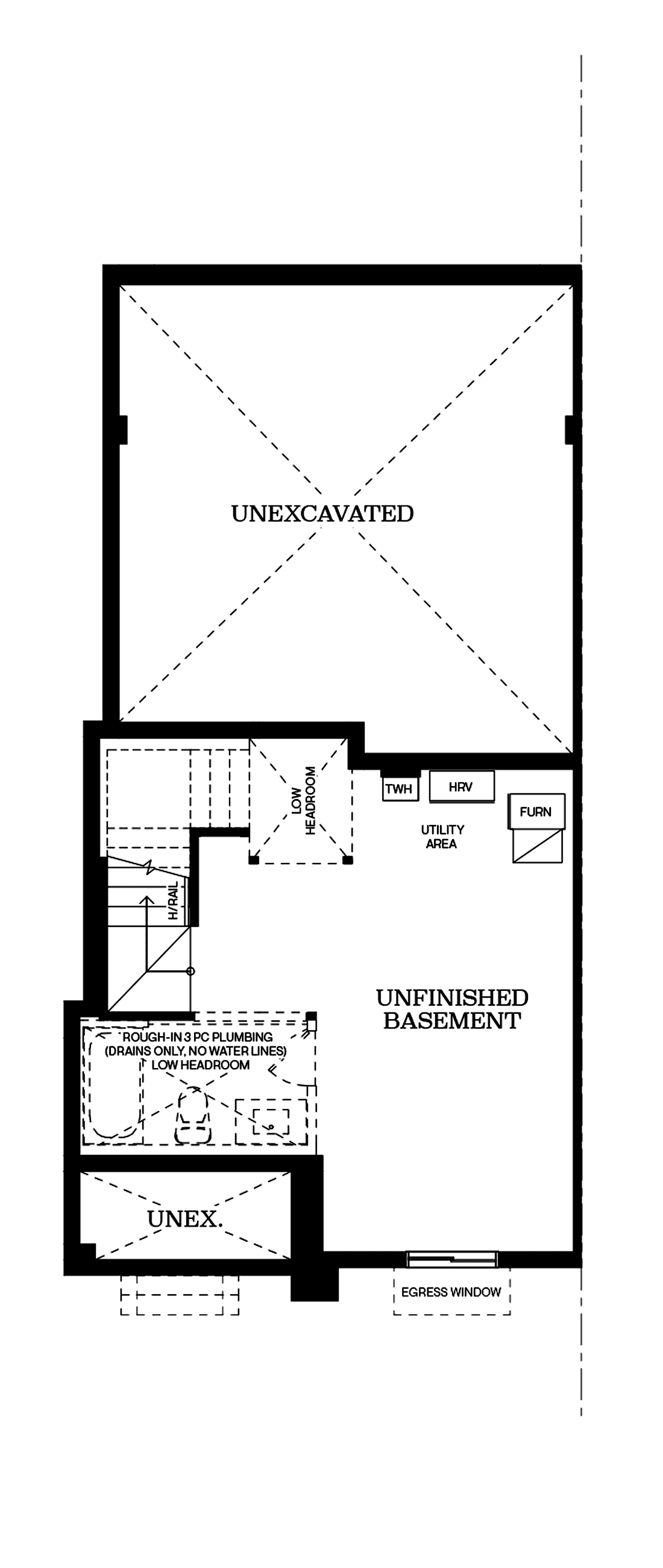Basement Architectural blackline