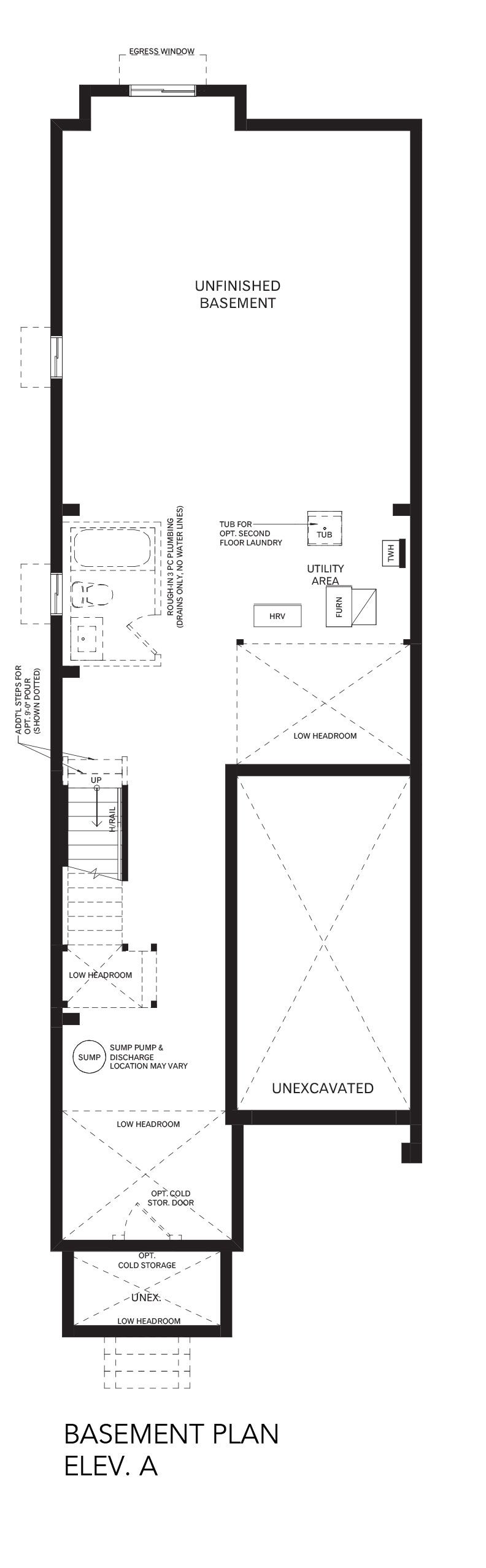 Basement Architectural blackline