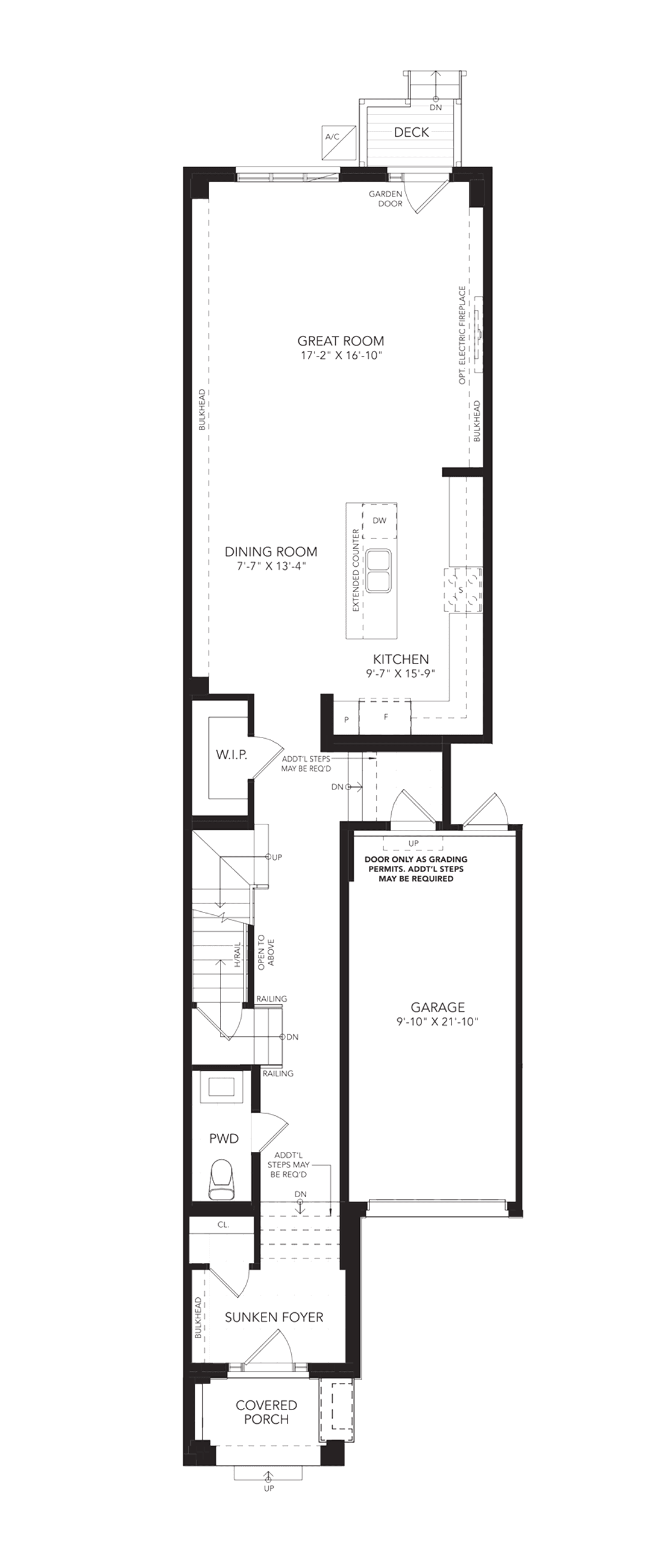 Ground Floor Architectural blackline
